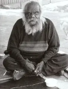 Portrait of Bill Whiskey Tjapaltjarri