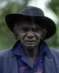 Portrait of Ginger Riley  Munduwalawala