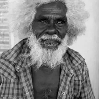 Portrait of John Mawurndjul