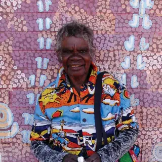 Portrait of Judy Napangardi Watson