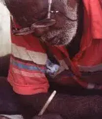 Portrait of Lofty Nabarrdayal Nadjamerrek
