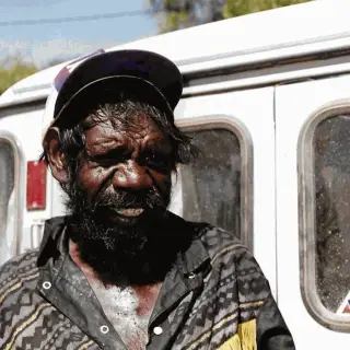 Portrait of Maxie Tjampitjinpa