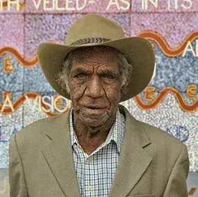 Portrait of Michael Nelson Tjakamarra