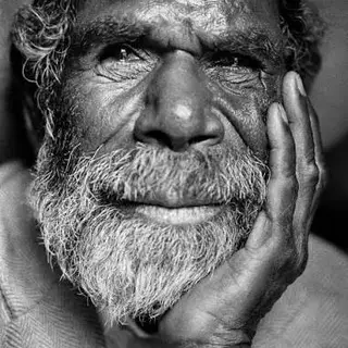 Portrait of Paddy Carroll Tjungarrayi