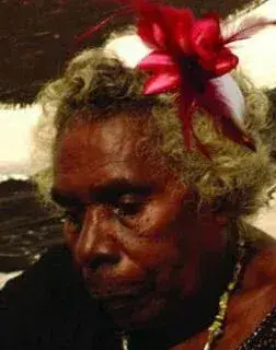 Portrait of Sally Gabori
