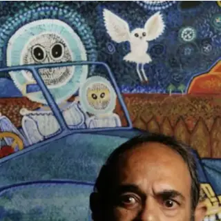 Portrait of Trevor Nickolls