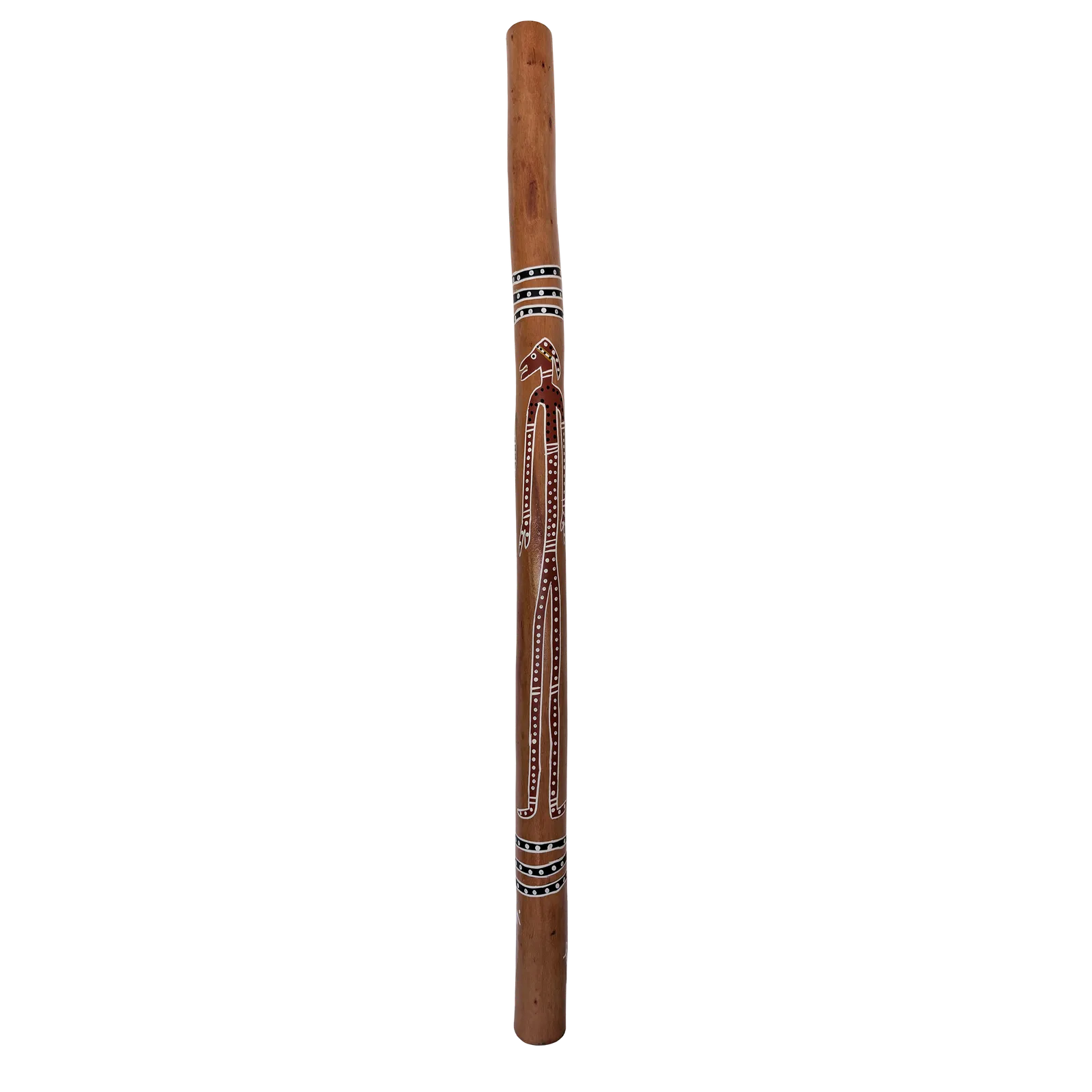 Paddy Wainburranga Fordham, Didgeridoo, c.1995, synthetic polymer paint on wood, 134 x 10 x 10 cm