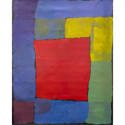 Kudditji Kngwarreye, My Country, 2012, synthetic polymer paint on canvas, 129 x 150 cm