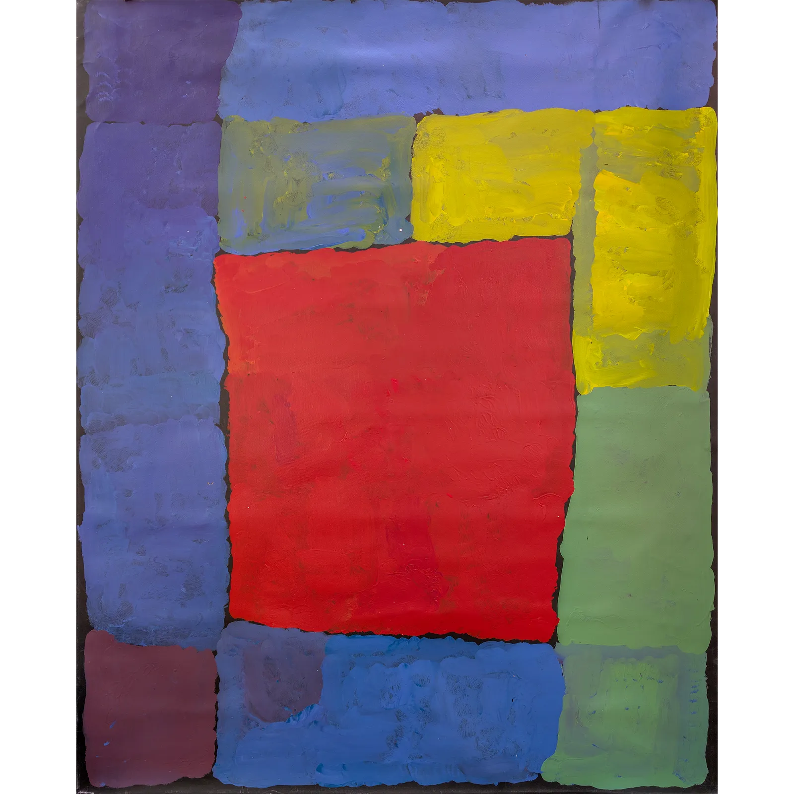 Kudditji Kngwarreye, My Country, 2012, synthetic polymer paint on canvas, 129 x 150 cm