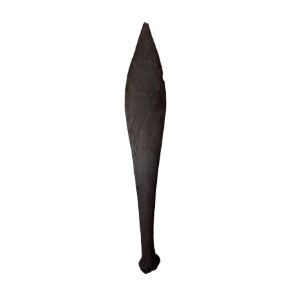 Artist Once Known, Western Australia Woomera, 1940, carved wood, 68 x 10 cm