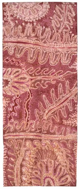 Artist Once Known, Batik (Nungalkaku), batik on cotton, 290 x 110 cm