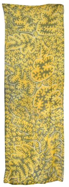 Artist Once Known, Batik (Katanariku), batik on Georgette silk, 315 x 110 cm