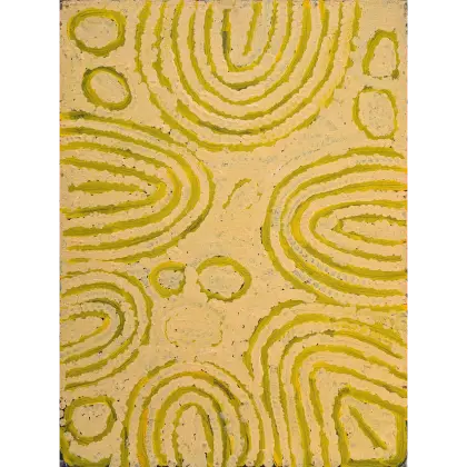 Naata Nungurrayi, Womens Site, 2003, synthetic polymer paint on canvas, 61 x 45cm
