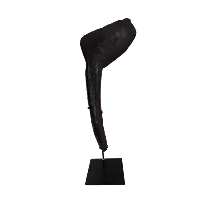 Artist Once Known, Bulbous headed club, South Eastern Australia, c. late 19th century, carved hardwood, Height: 40 cm