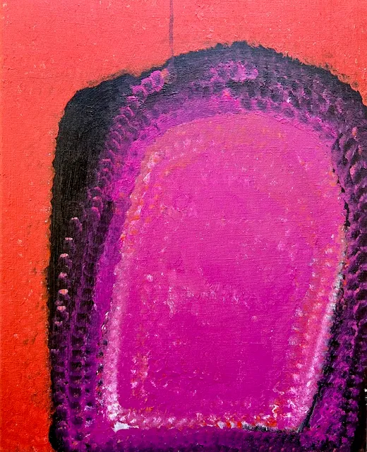 Netta Loogatha Birrmuyingathi Maali, My Country, 2020, synthetic polymer paint on canvas, 51 x 41 cm