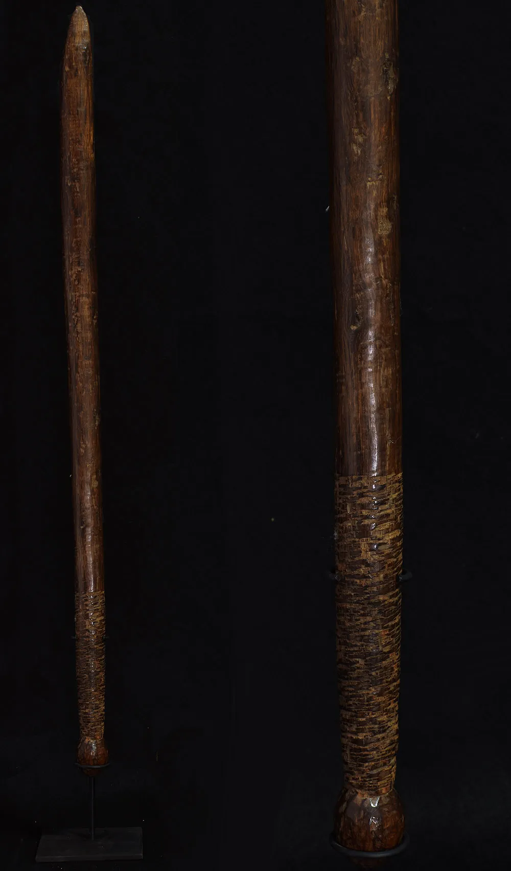 Artist Once Known, Central Australia Digging stick, c.early 20th century, carved wood, 74h x 4w x 4d cm