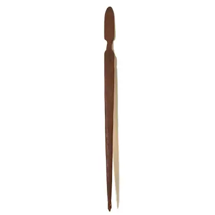 Artist Once Known, A La Grange Spearthrower WA, c.1970, carved wood, 102 cm long