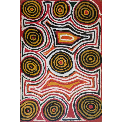 Portrait of Mick Gill Tjakamarra