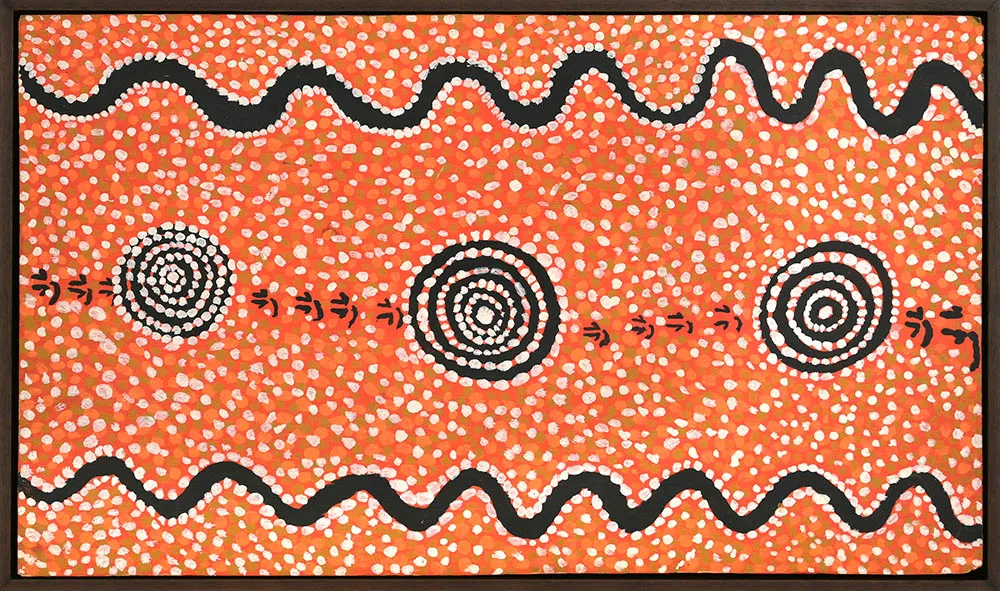 Artist Once Known, check, 0.1974, synthetic polymer paint on canvas board, 72 x 43 cm