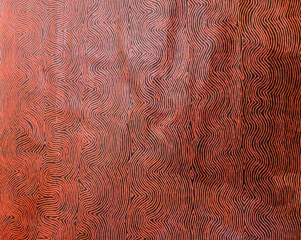 Denise Napandardi, synthetic polymer paint on Belgian linen, 175 x 120 cm