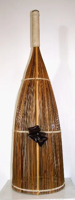 Artist Once Known, Torres Straight Island Fish Trap, 77 x 20cm