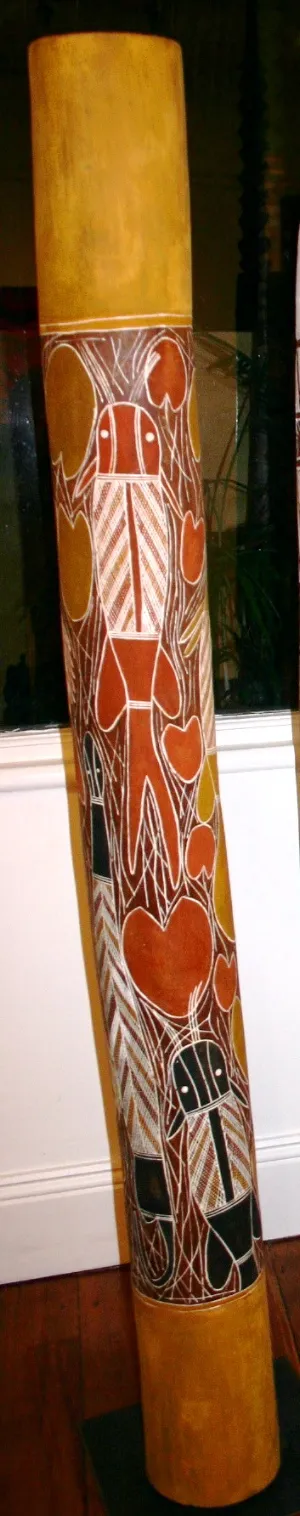 Jimmy Angunguna, Hollow Log, 173 x 20 x 20