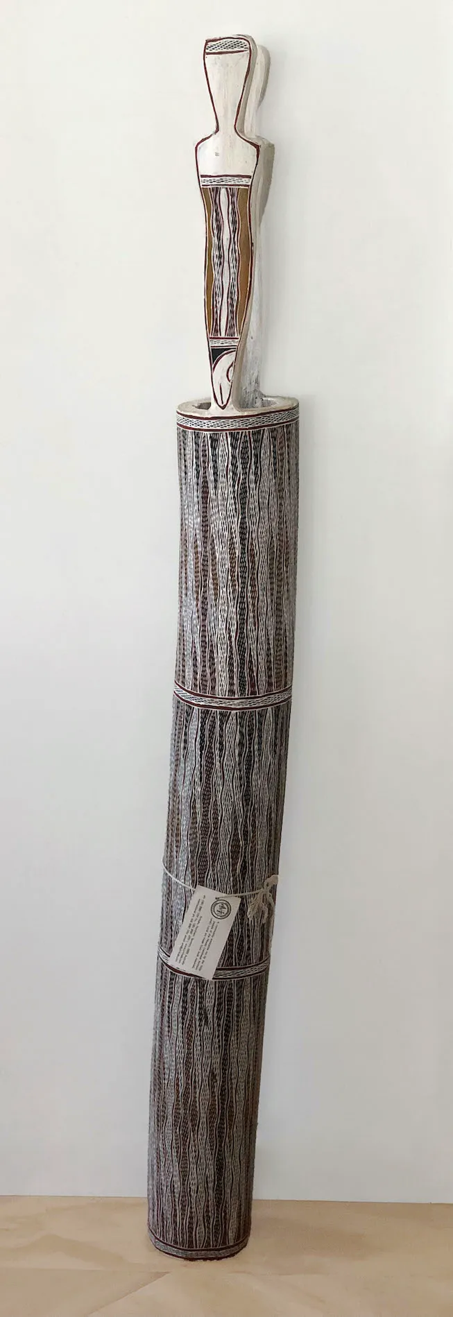 Buwathay Munyarryun, Buwathay Ŋuykal, 2019, 114 x 14 cm