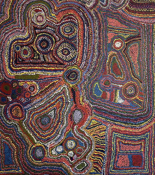 Judith Donaldson, Tjintilkara, 2000, synthetic polymer paint on canvas, 91.5 x 82 cm