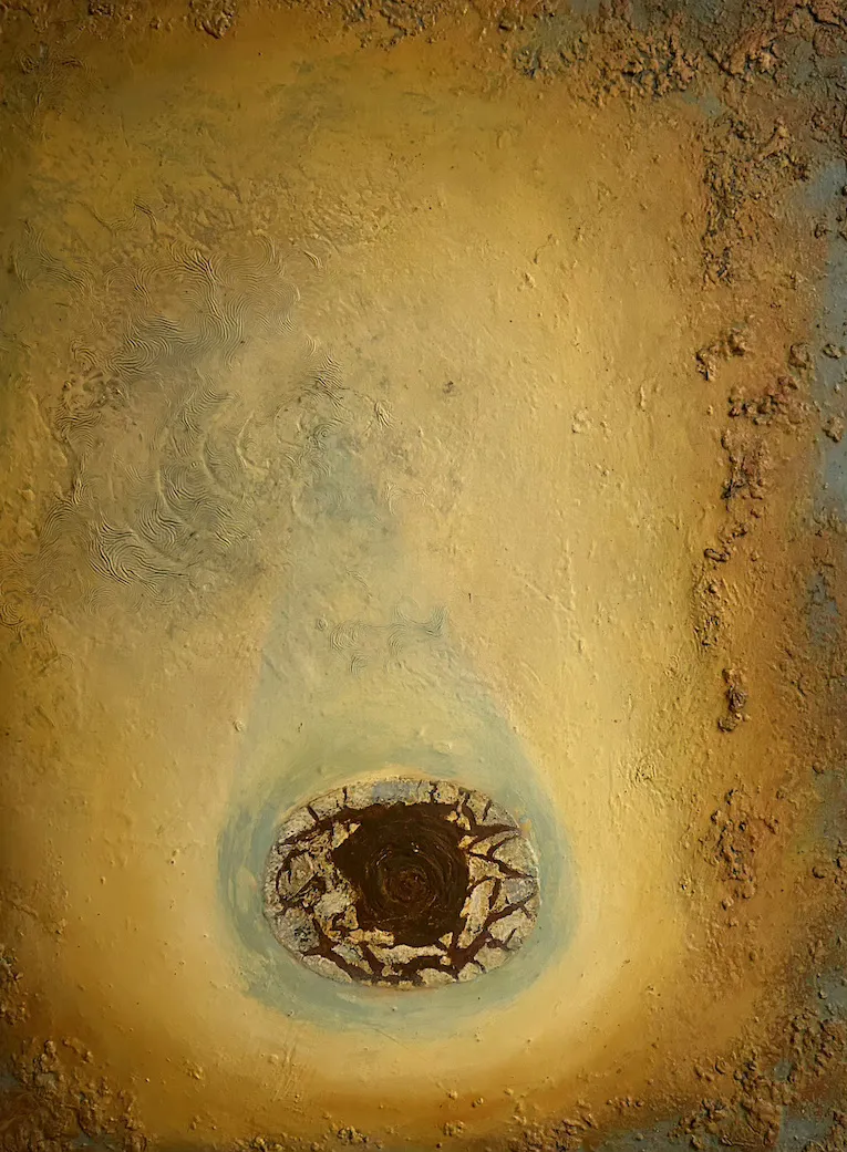 Karen Casey, 1996, oil on board, 61 x 60 cm