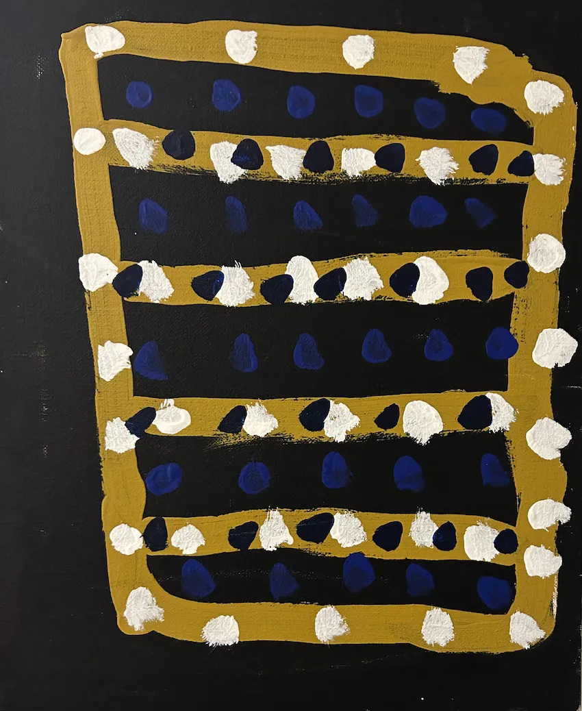 Prince of Wales, synthetic polymer paint on canvas, 45 x 35.5 cm