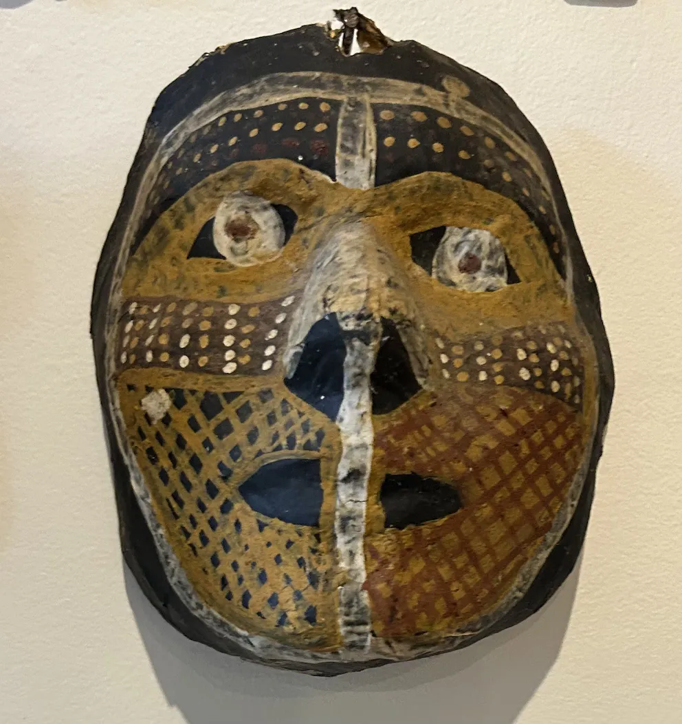 Bede Tungutalum, Mask, 16 x 14 x 6 cm