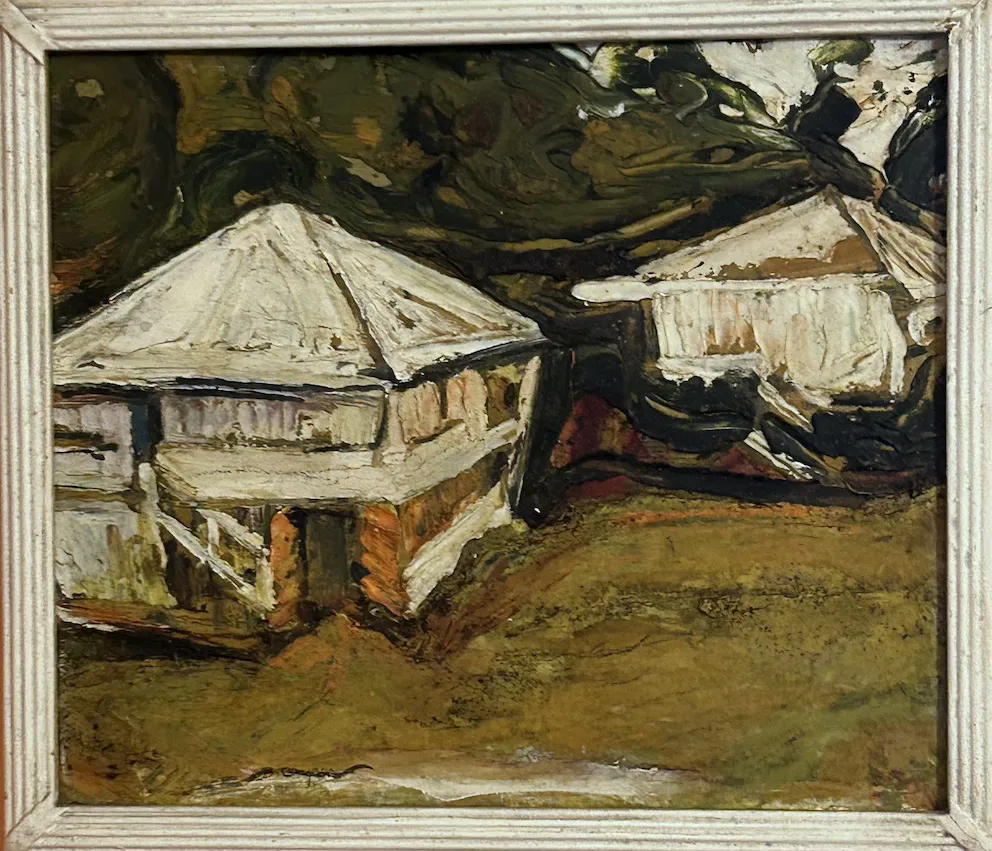Bess Cayzer, oil on canvas, 30 x 25 cm