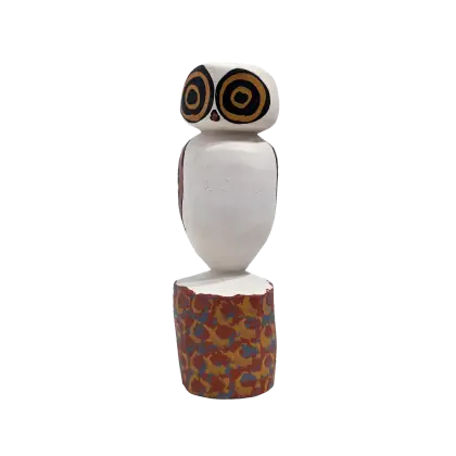 Mario Munkara, Owl, 15 x 5.5 cm