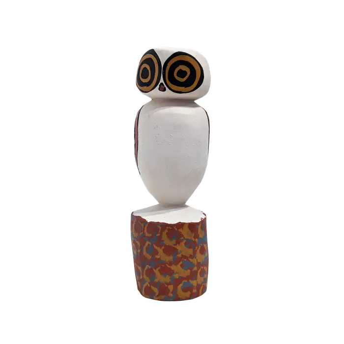 Mario Munkara, Owl, 15 x 5.5 cm