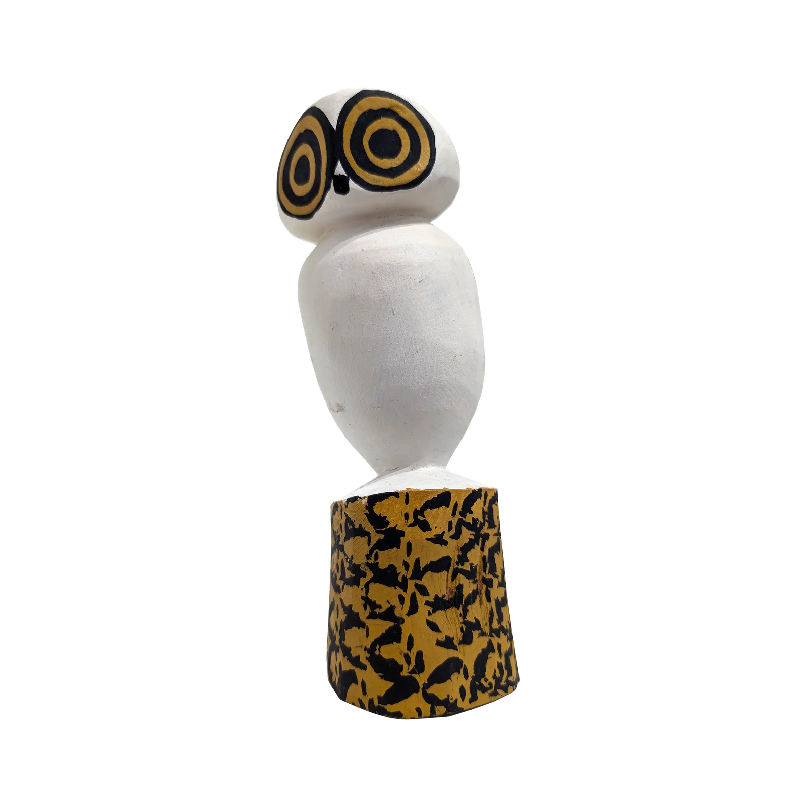 Mario Munkara, Owl, 17 x 5.5 cm