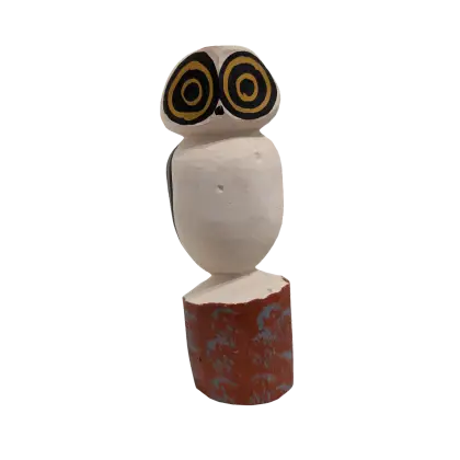Mario Munkara, Owl, 19 x 7 cm