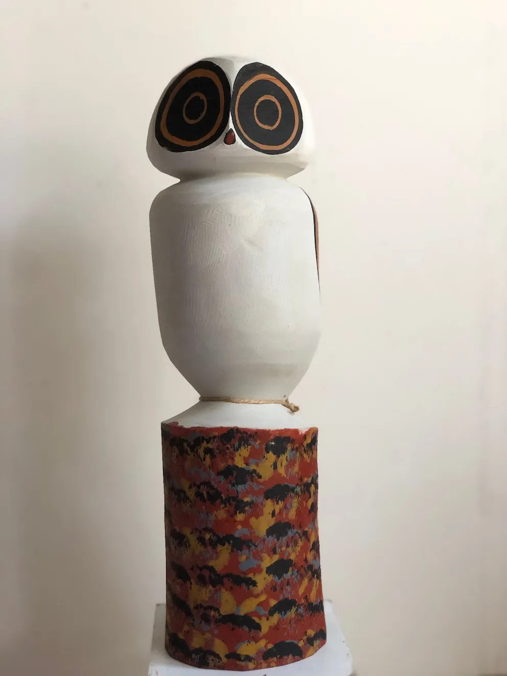Mario Munkara, Owl, 29 x 9 cm