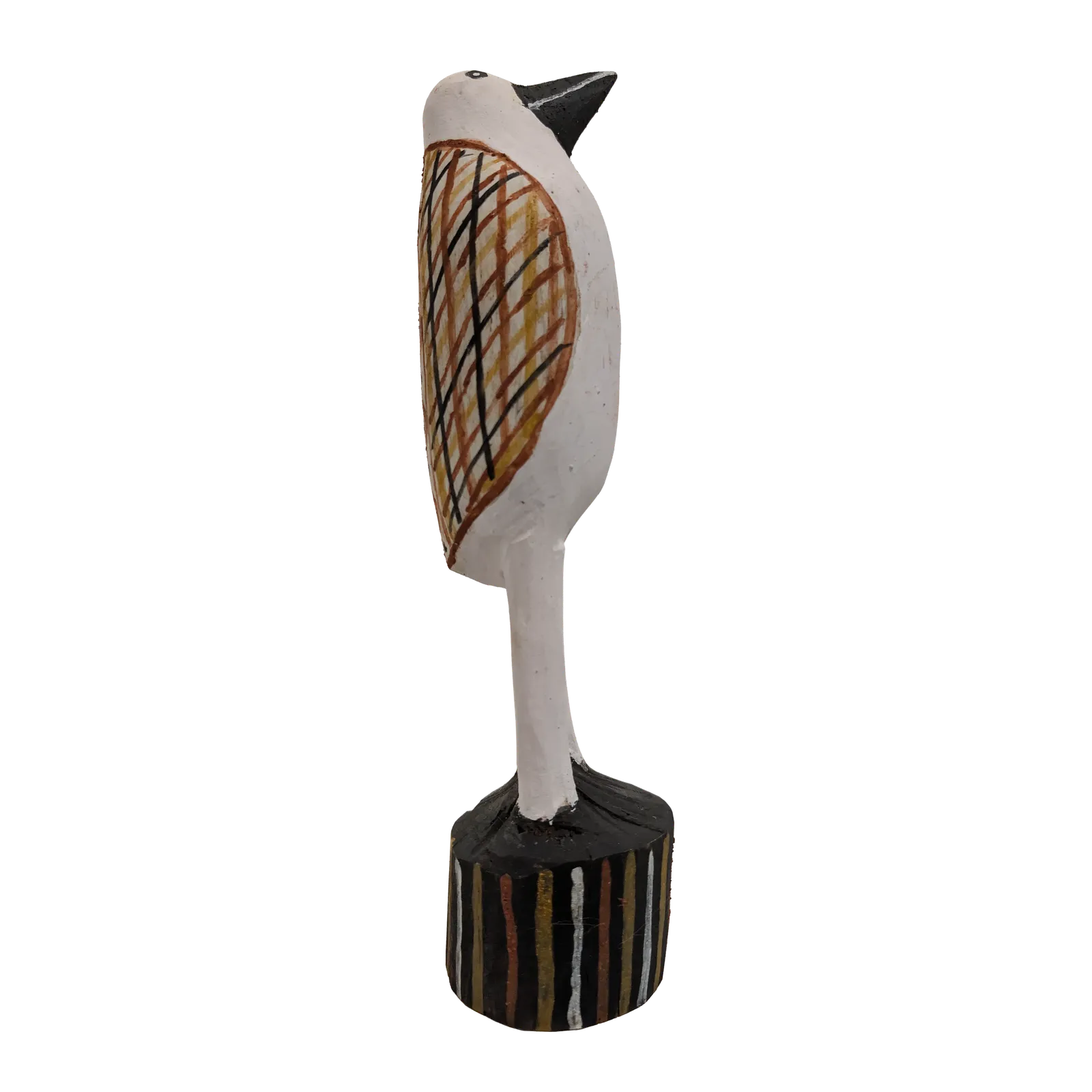 Albert  Tipiloura, Tiwi bird, 29 x 7 cm