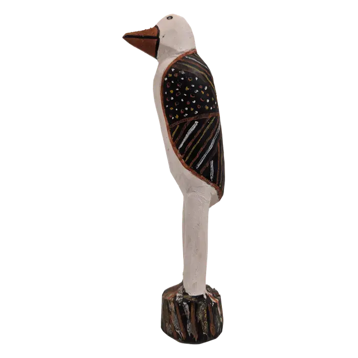 Albert  Tipiloura, Tiwi bird, 31.5 x 7 cm