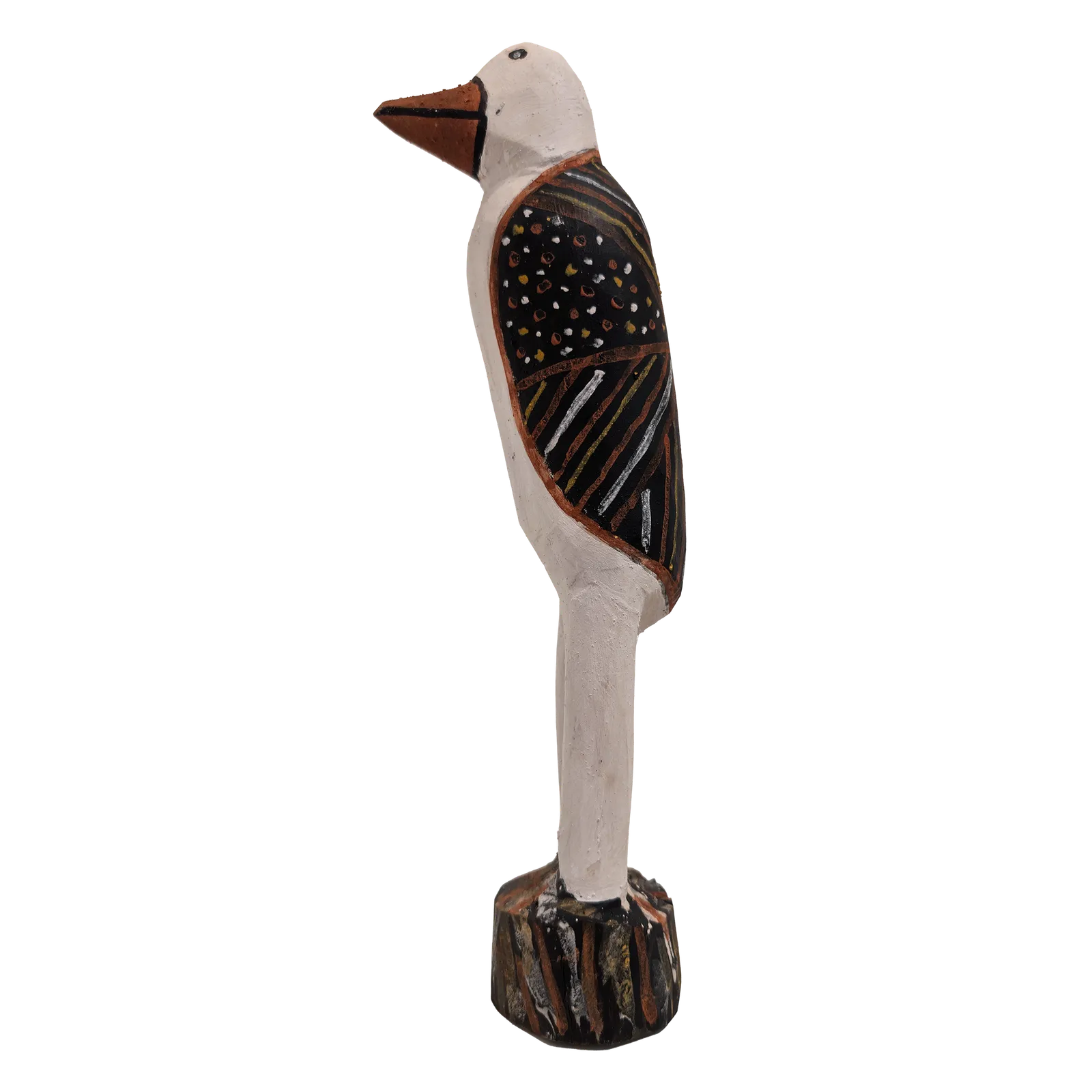 Albert  Tipiloura, Tiwi bird, 31.5 x 7 cm