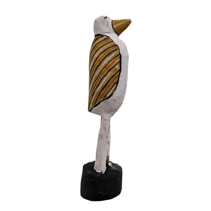 Albert  Tipiloura, Tiwi bird, 31 x 7 cm