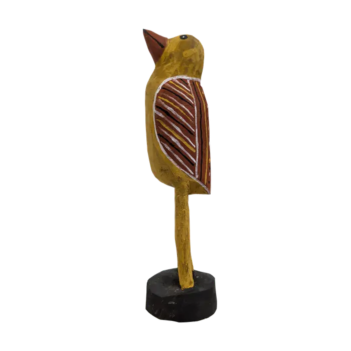 Albert  Tipiloura, Tiwi bird, 33 x 9 cm