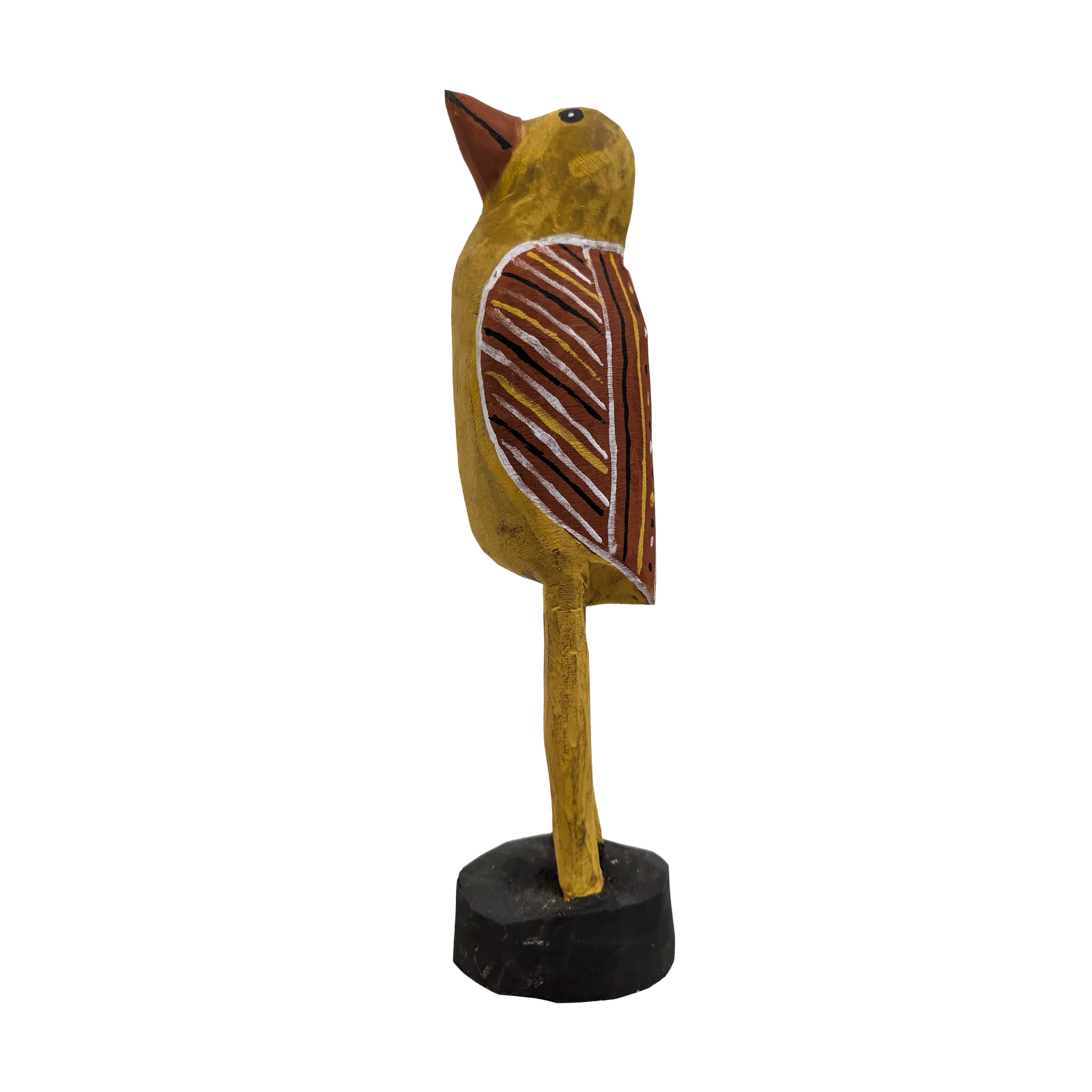 Albert  Tipiloura, Tiwi bird, 33 x 9 cm