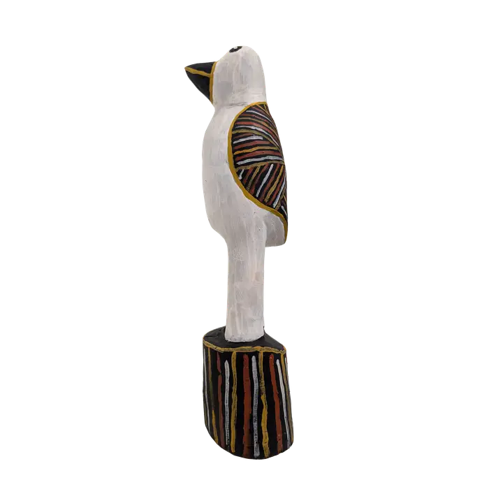 Albert  Tipiloura, Tiwi bird, 43 x 10 cm