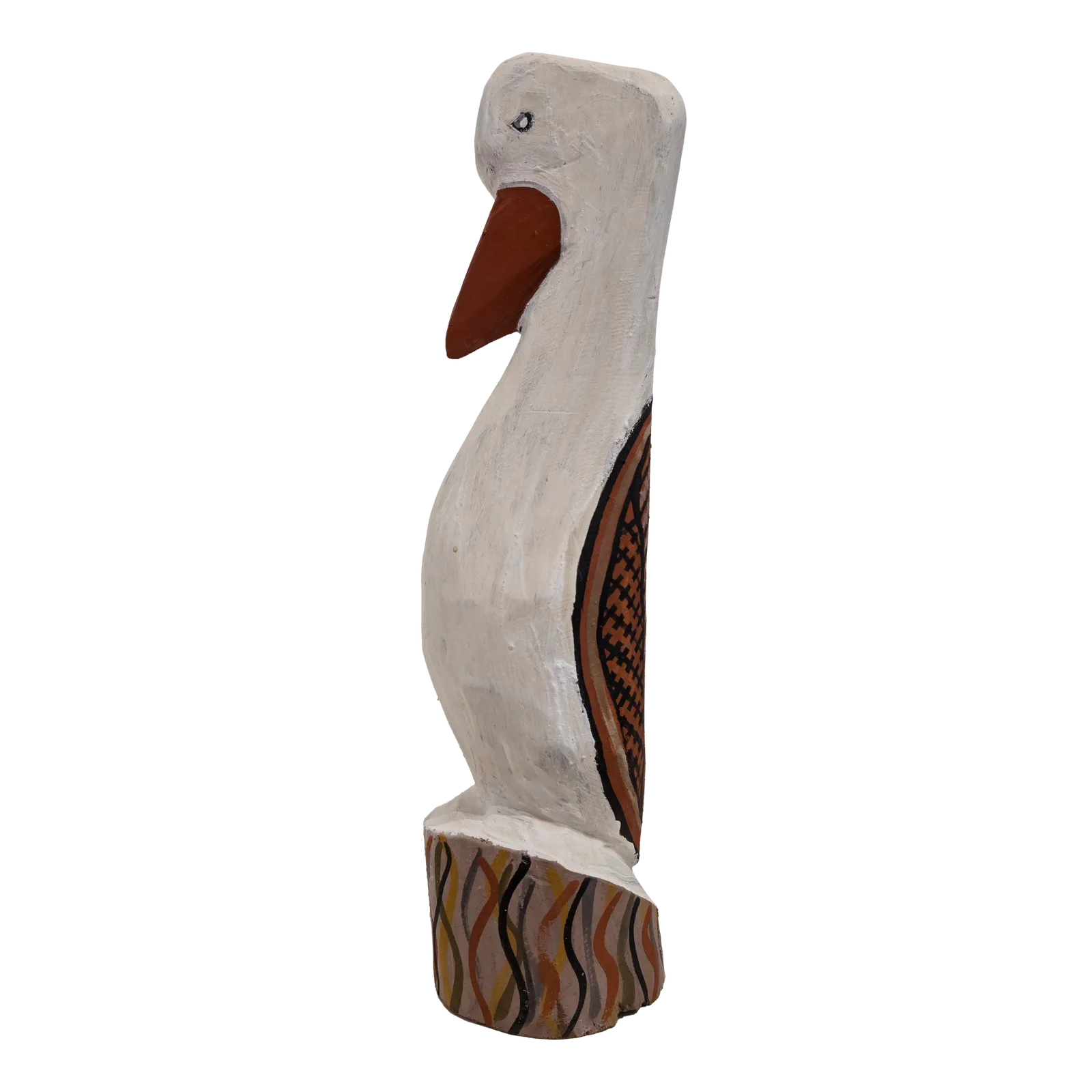 Michael Munkara, Tiwi bird, 35.5 x 8 cm