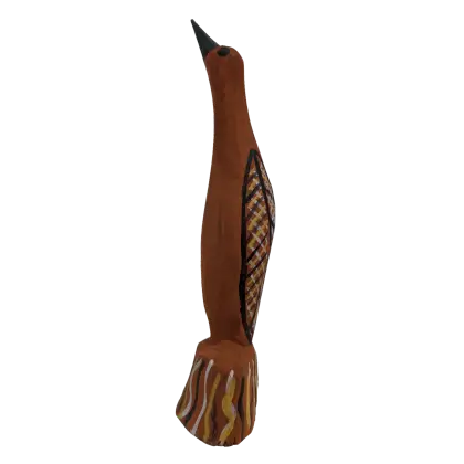 Michael Munkara, Tiwi bird, 33 x 9 cm