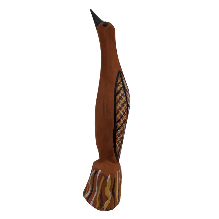 Michael Munkara, Tiwi bird, 33 x 9 cm