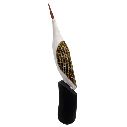 John Martin Tipungwuti, Tiwi bird, 51.5 x 8 cm