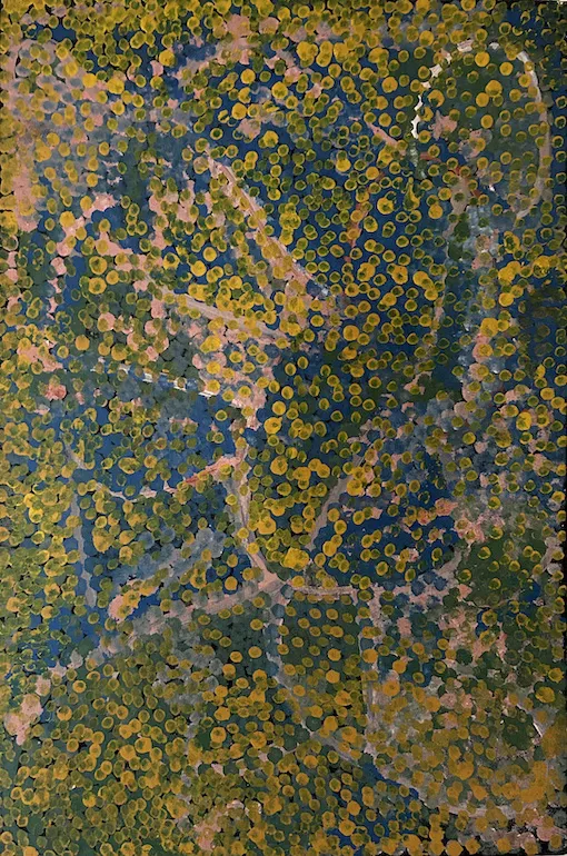 Emily Kame Kngwarreye, My Country, synthetic polymer paint on canvas, 91 x 61 cm