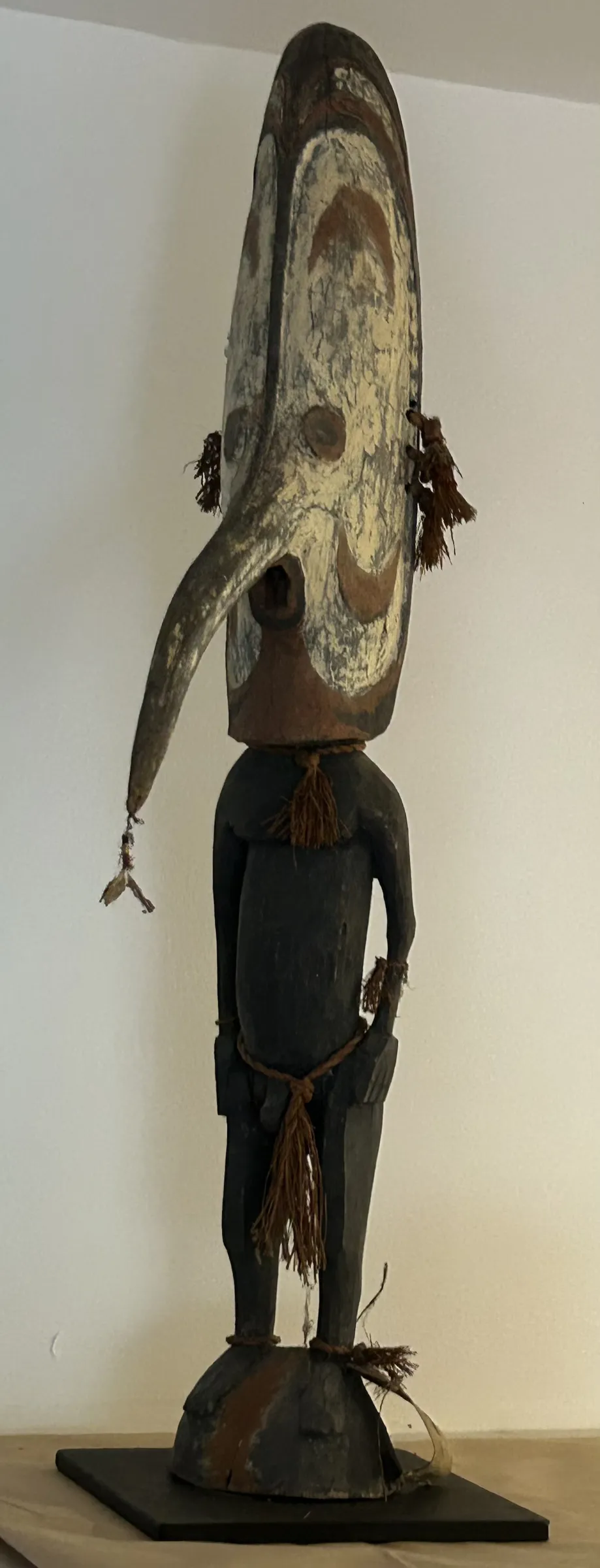 Guwaykuway Wanambi, Spirit figure, 0.198, carved wood, 32 x 74 x 10